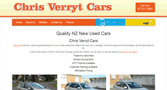 Desktop Screenshot of chrisverrytcars.co.nz